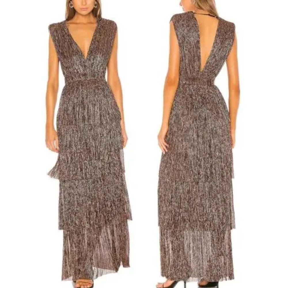 Sabina Musayev Bronze Skylar Gown (Size M)